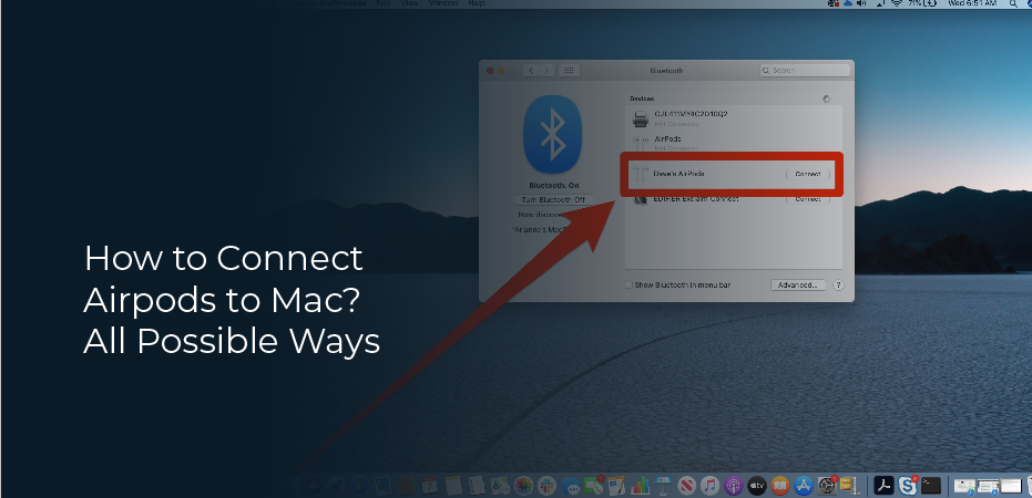 How to Connect Airpods to Mac