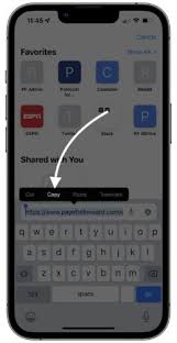 Copying And Pasting On Iphone